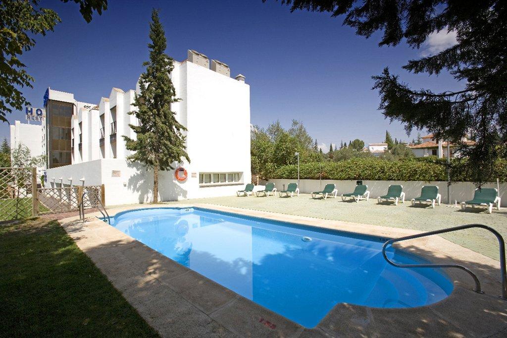 Hotel Villa Blanca Альболоте Экстерьер фото